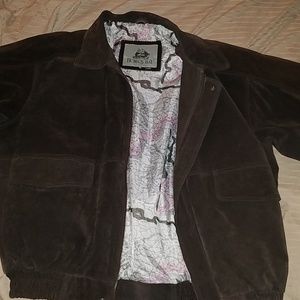 Burk's Bay XL Suede Leather Jacket